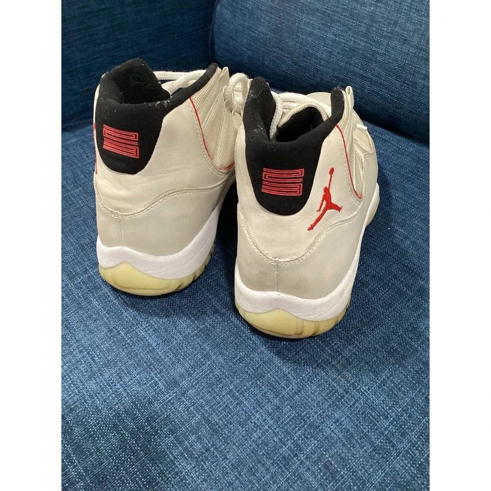 Size 10 - Air Jordan 11 Retro Platinum Tint No Insoles